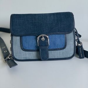 MICHAEL Michael Kors Cooper Denim Messenger Bag